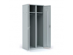 Двухсекционный металлический шкаф для одежды ШРМ-АК-800