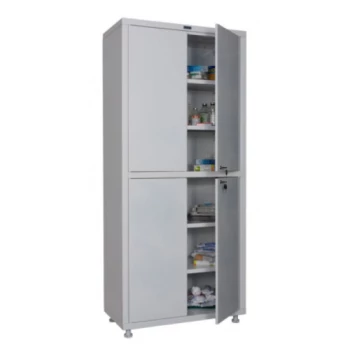 Шкаф двустворчатый медицинский MD 2 1780/SS 4 мет. двери