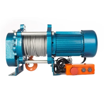 Лебедка TOR ЛЭК-1000 E21 (KCD) 1000 кг 380 В с канатом 70 м (T)