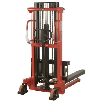 Штабелер гидравлический 1,0 т 2,0 м TOR CTY-EH с раздвижными вилами