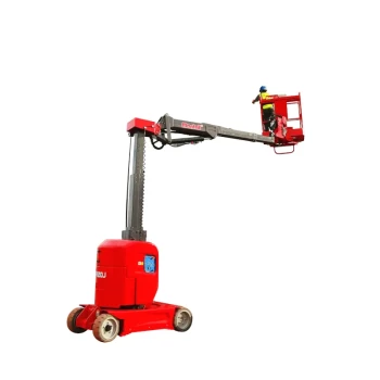 Вертикальный мачтовый подъемник, самоходный, 200кг, 12м, Mantall IMP120J