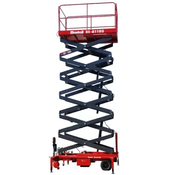 Подъемник ножничный, самоходный, аккумуляторный, 1000кг, 11м, Mantall XE-A110H