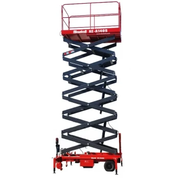 Подъемник ножничный самоходный, аккумуляторный, 1000кг, 14м, Mantall XE-A140H