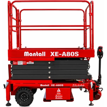 Подъемник ножничный самоходный, аккумуляторный, 1000кг, 8м, Mantall XE-A80H