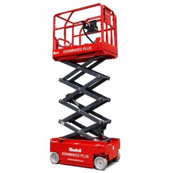 Подъемник ножничный самоходный, аккумуляторный, 240кг, 6,4м, Mantall  XE60MINI/ED PLUS 