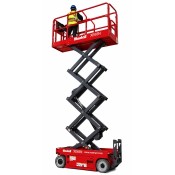 Подъемник ножничный самоходный, аккумуляторный, 230кг, 6,5м, Mantall  XE65MINI