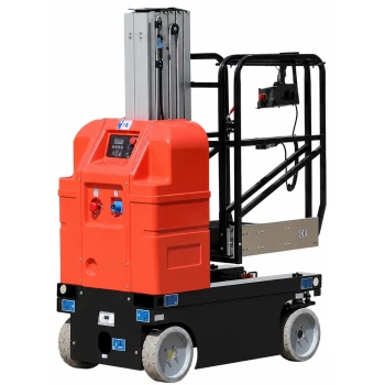 Самоходный одномачтовый вертикальный подъемник, 160 кг, 6м, AMWP6-1100