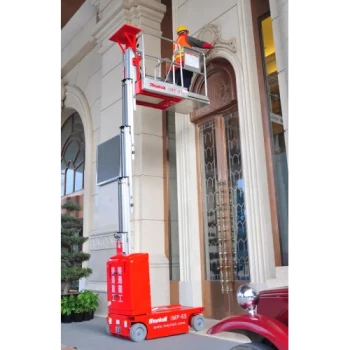 Вертикальный мачтовый подъемник, самоходный, 230кг, 6,5м, Mantall IMP80