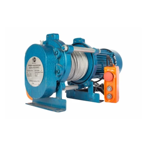 Лебедка TOR ЛЭК-500 E21 (KCD) 500 кг 220 В с канатом 30 м