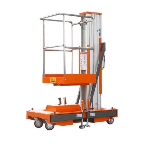 Подъемник мачтовый телескопический 125 кг 10 м TOR GTWY10-100 DC 1-мачтовый (автономный) (G)