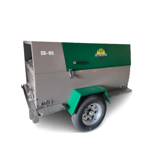 Дизельный винтовой передвижной компрессор EB 185 ( 5 куб /7 атм)