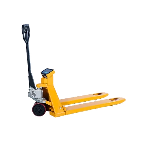 Тележка гидравлическая 3000 кг SPY-3T 1150 мм с весами и принтером (полиуретановые колеса)