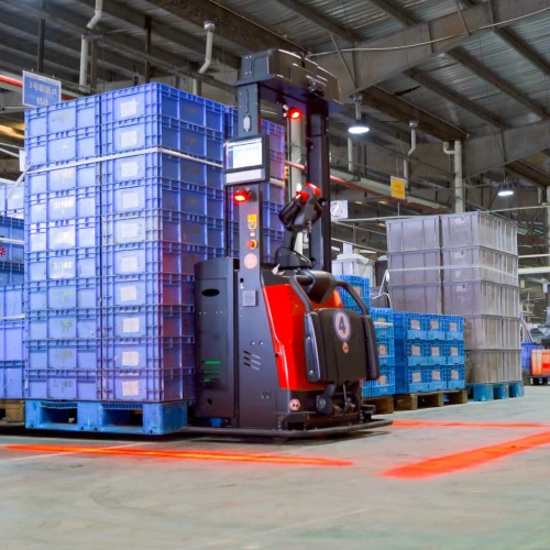 Робот - штабелер самоходный электрический, 2т, 1,1м, EP XPL201, Li-ion