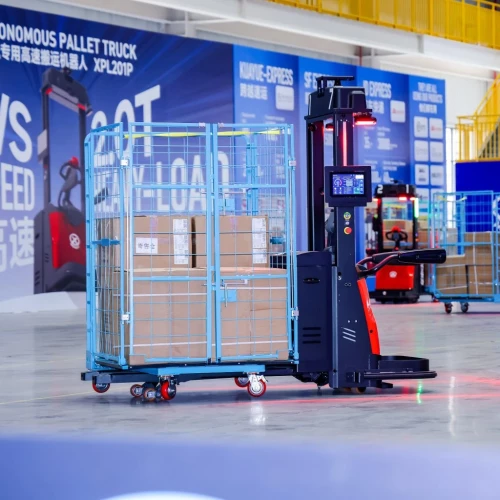 Робот - штабелер самоходный электрический, 2т, 1,1м, EP XPL201, Li-ion