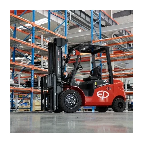 Электрический вилочный погрузчик, 2,5т, 4,8м, EFL253S EP Equipment, Li-ion, усиленный
