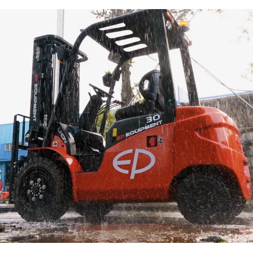 Электрический вилочный погрузчик, 2,5т, 4,8м, EFL253S EP Equipment, Li-ion, усиленный