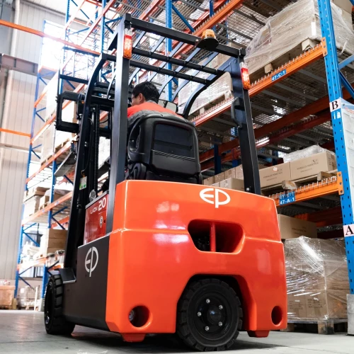 Электрический вилочный погрузчик, 2т, 6м, CPD20TVL EP Equipment, Li-ion