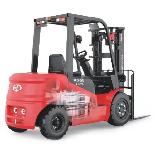 Электрический вилочный погрузчик, 3,8т, 3м, EFL382X EP Equipment, Li-ion