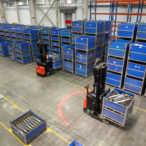 Робот-штабелер самоходный 1,2т, 5,5м, EP XQE122, Li-ion