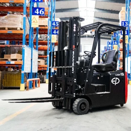 Электрический вилочный погрузчик, 1,5т, 3м, EFS151 EP Equipment, Li-ion