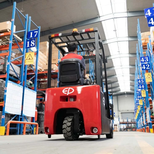 Электрический вилочный погрузчик, 1,5т, 3м, EFS151 EP Equipment, Li-ion