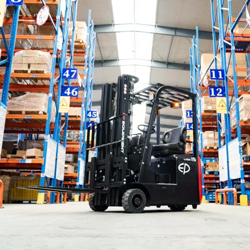 Электрический вилочный погрузчик, 1,5т, 3м, EFS151 EP Equipment, Li-ion