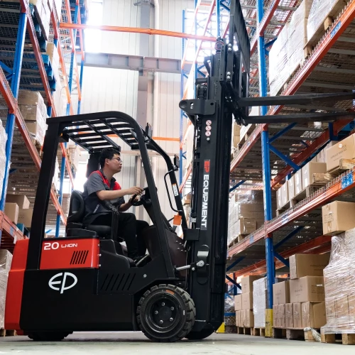 Электрический вилочный погрузчик 1,5т, 3м, CPD15TVE3 EP Equipment, Li-ion