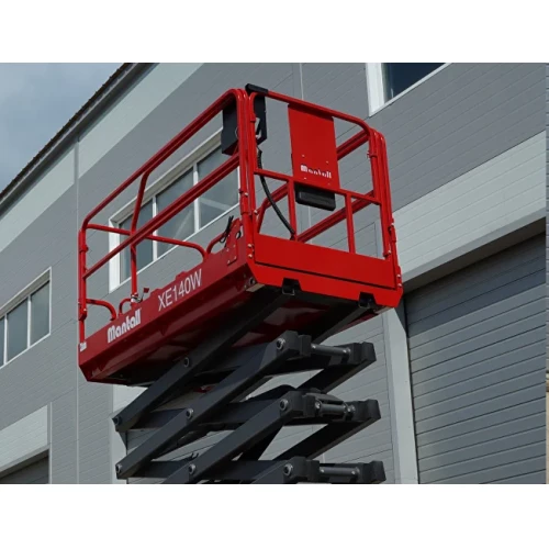 Подъемник ножничный самоходный, 350кг, 14м, Mantall, XE140W, Li-ion