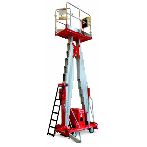 Подъемник мачтовый телескопический, передвижной, 272кг, 12м, Mantall CMP12-S