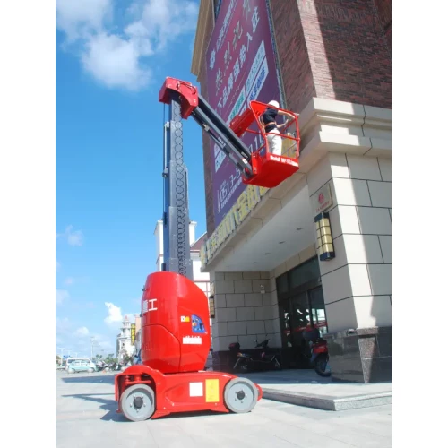 Вертикальный мачтовый подъемник, cамоходный, 200кг, 8м, MIP100J Mantall