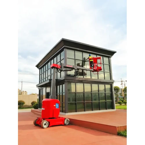 Вертикальный мачтовый подъемник, самоходный, 200кг, 12м, Mantall IMP120J