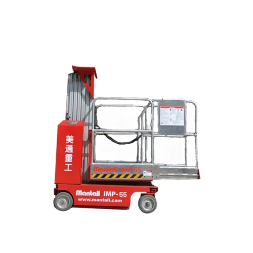 Вертикальный мачтовый подъемник, самоходный, 230кг, 5,5м, Mantall IMP55
