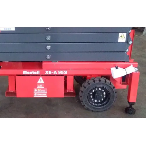 Подъемник ножничный самоходный, аккумуляторный, 450кг, 8м, Mantall XE-A95S