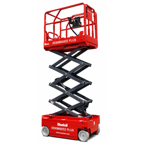 Подъемник ножничный самоходный, аккумуляторный, 240кг, 5,9м, Mantall XE59MINI