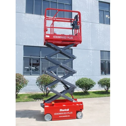 Подъемник ножничный самоходный, аккумуляторный, 240кг, 5,9м, Mantall XE59MINI