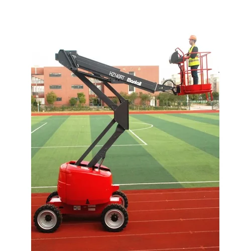 Подъемник коленчатый самоходный, дизельный, 14м, 230кг, Mantall HZ140RT