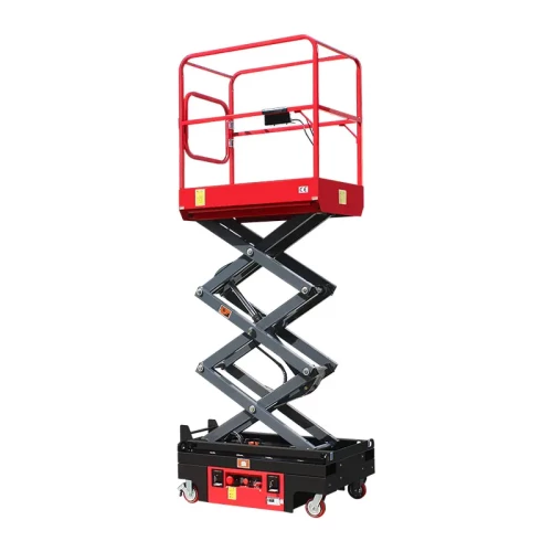 Подъемник ножничный, самоходный, 240кг, 3,9м, JCPT04PA, Li-ion