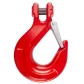 Крюк с вилочным креплением и защелкой TOR г/п 3,15 тн (Q)