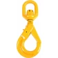 Крюк самозакрывающийся с вертлюгом TOR 12,5т (Q)