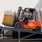 Электрический вилочный погрузчик, 2,5т, 4,8м, EFL253S EP Equipment, Li-ion, усиленный