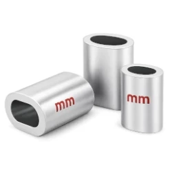 Втулки алюминиевые для производства строп DIN3093