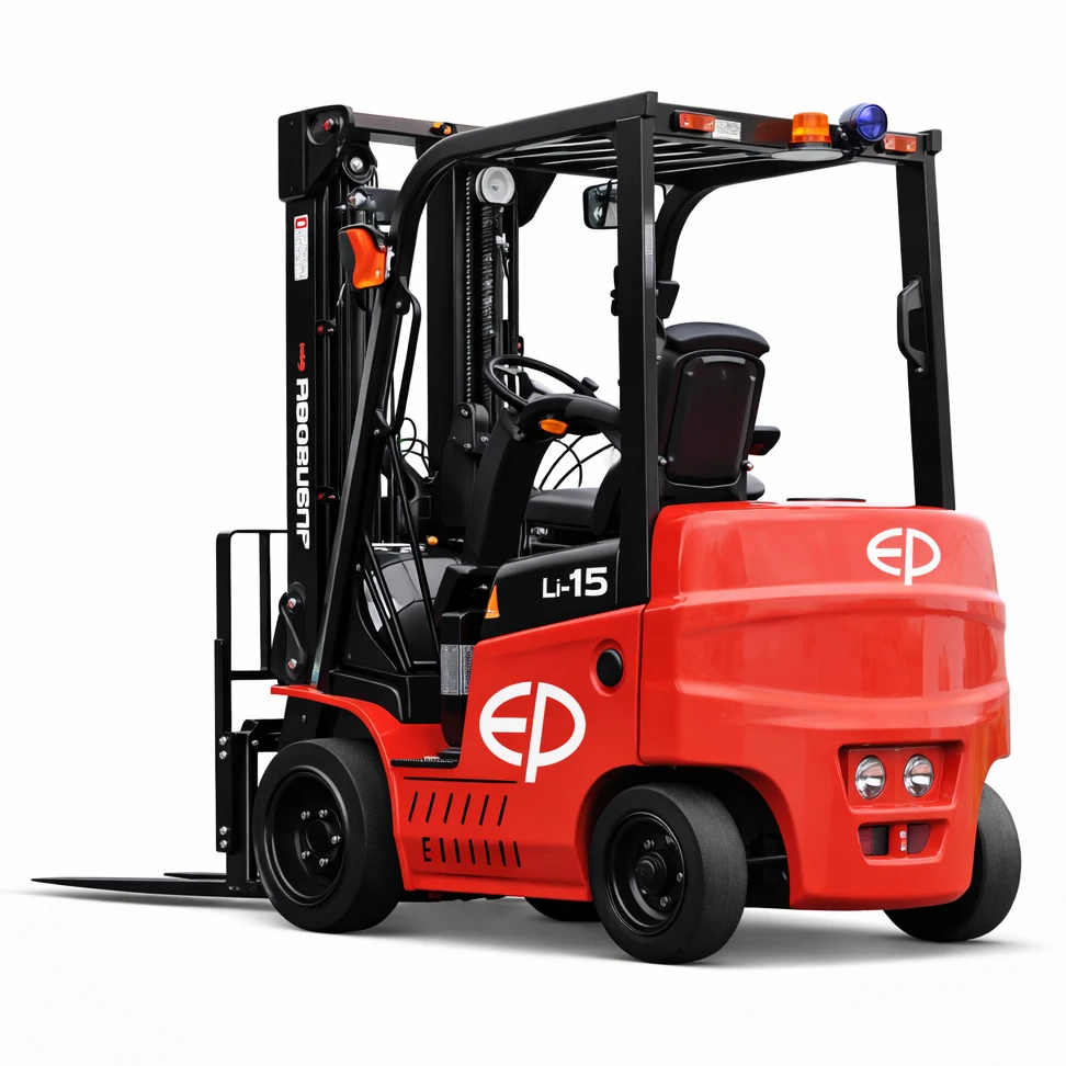 Электрический вилочный погрузчик 1,5т, 3м, CPD15L1 EP Equipment, Li-ion
