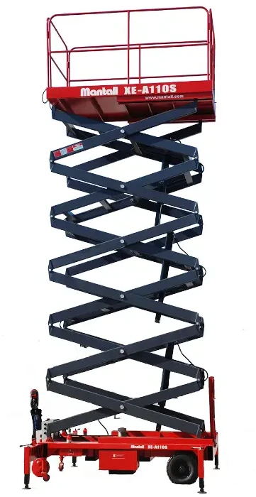 Подъемник ножничный, самоходный, 1000кг, 11м, Mantall XE-A110H