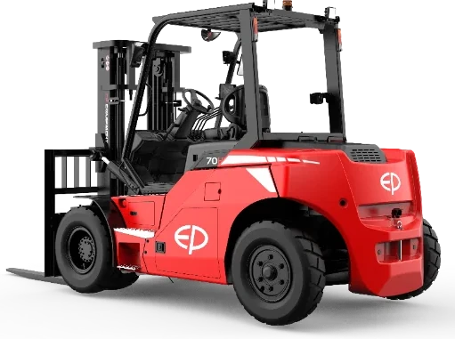 Электрический вилочный погрузчик, 7т, 3м, EFL703-HV-6, EP Equipment, Li-ion, Высоковольтная серия