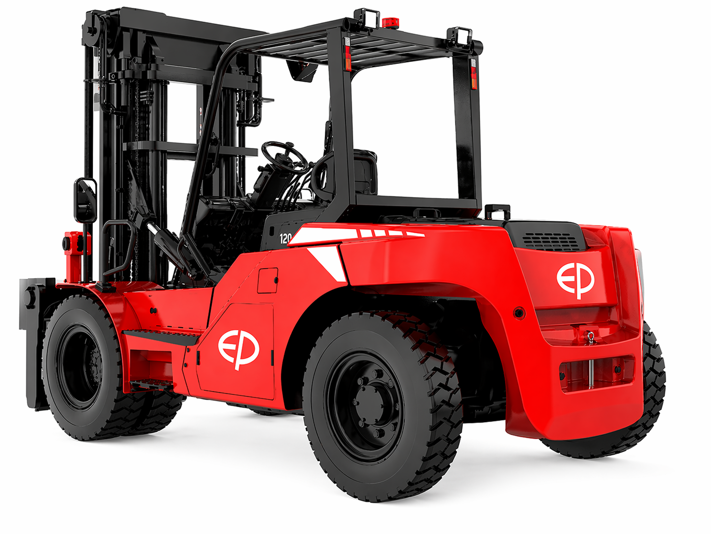 Электрический вилочный погрузчик, 12т, 3м, EFL1203-HV-6 EP Equipment, Li-ion, Высоковольтная серия